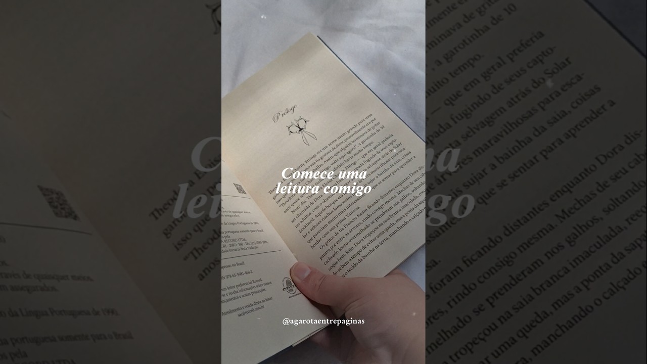 Comece uma leitura comigo 📖🎀 #books #leitores #booktok #leitora #leitura