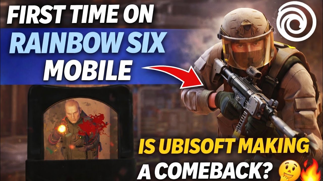 First Time on Rainbow Six Mobile — Is Ubisoft Making a Comeback? 🔥