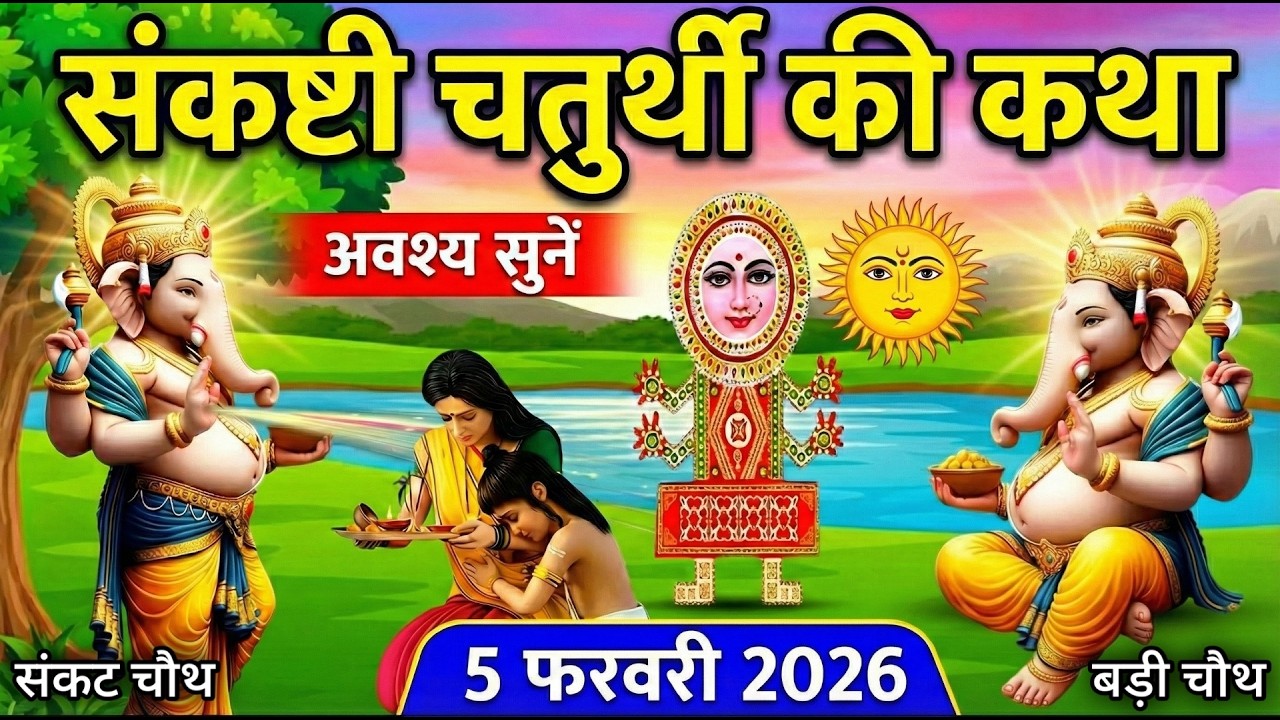 फाल्गुन मास चौथ माता की कथा | संकट चौथ की कथा |Chauth Ki Kahani| गणेश चतुर्थी व्रत #ganeshchaturthi