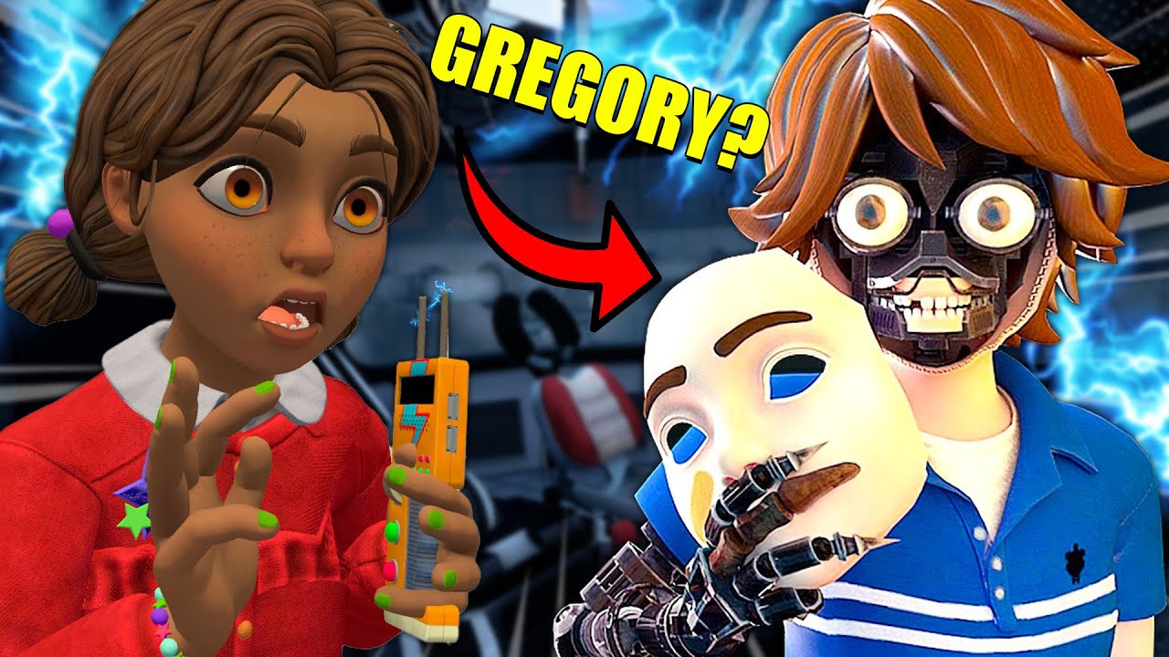 GREGORY ZOSTAŁ ANIMATRONIKIEM? - FNAF SB RUINS 3