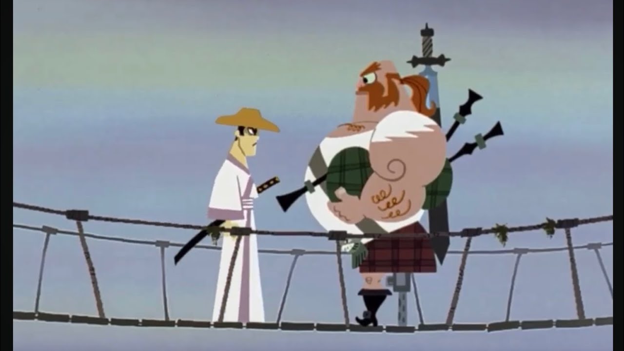 Samurai Jack Meets The Scotsman
