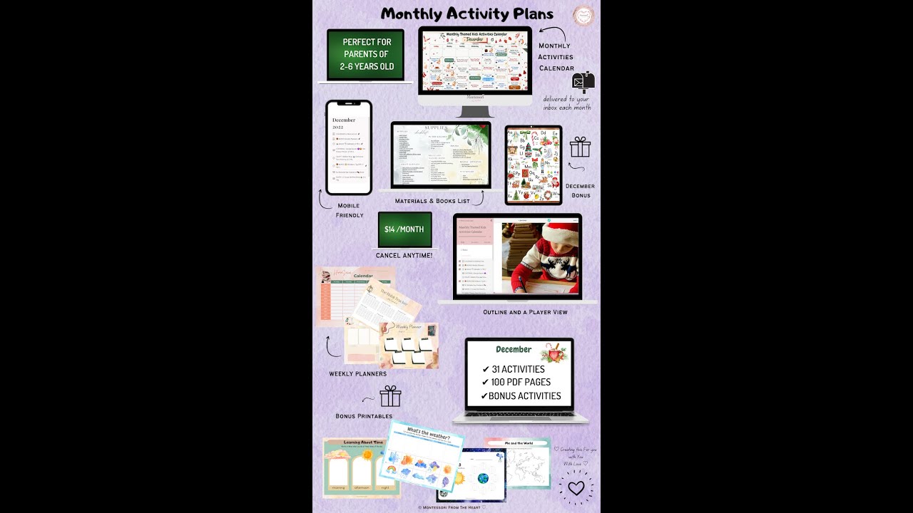 FREE ADVENT I SPY Santa Letter PDF  #CHRISTMAS #kidsactivities #montessori #christmasactivities