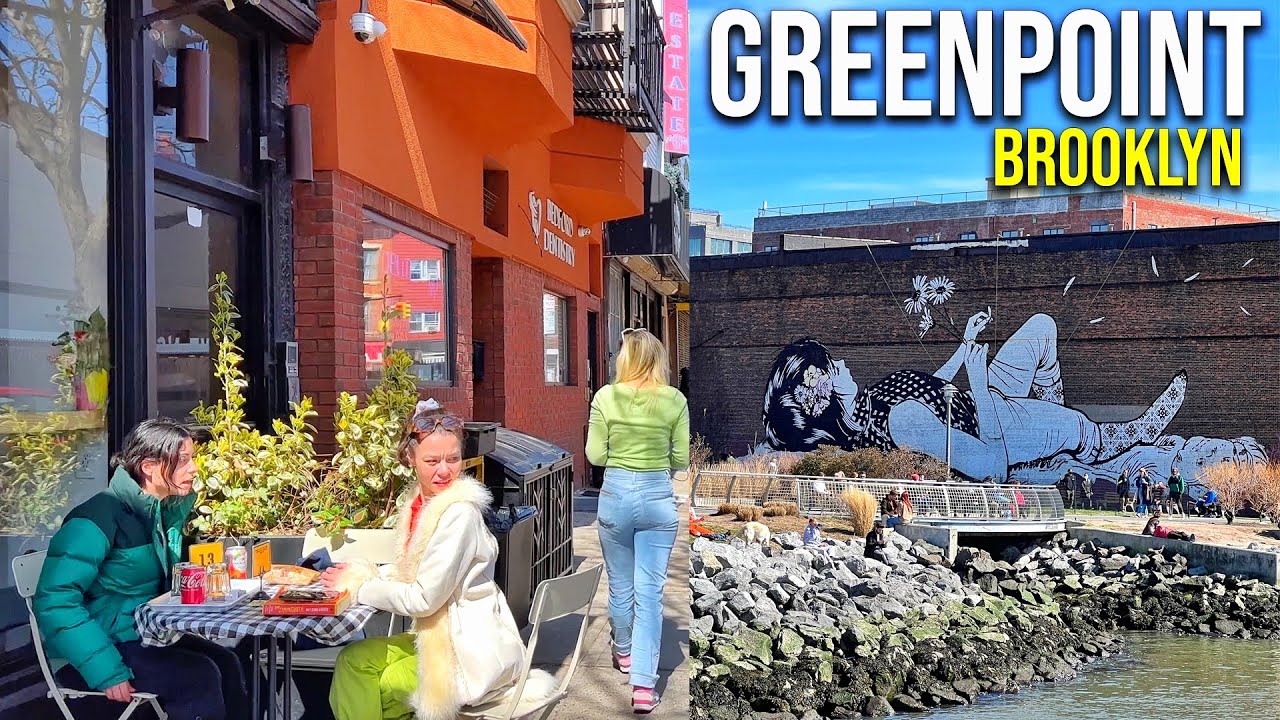 Walking NYC: “Little Poland” 🇵🇱 Greenpoint Brooklyn Walking Tour (April 2, 2022)