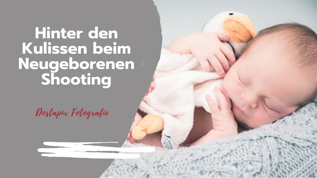 Babyshooting, Neugeborenenshooting - hinter den Kulissen im Dostapix Fotostudio