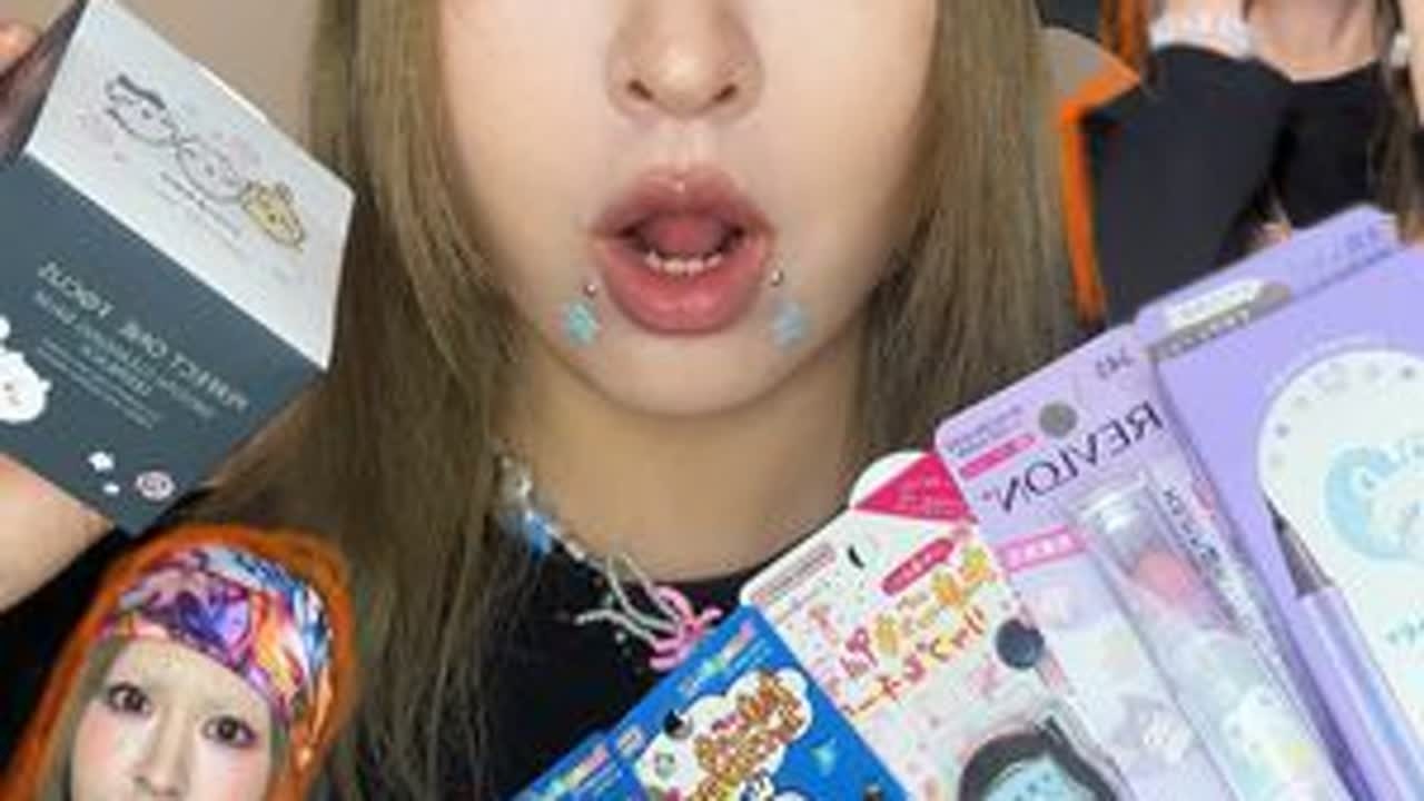 🇯🇵购物分享｜太可爱了所以抱歉～ 每次不敢乱买，买少了又后悔😅#日本购物分享 #日本彩妆 #拓麻歌子 #莫莫咖 #潮妆研究所