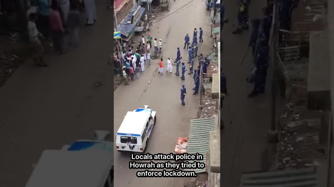 Lockdown violators in Howrah&rsquo;s Tikiapara clash with cops