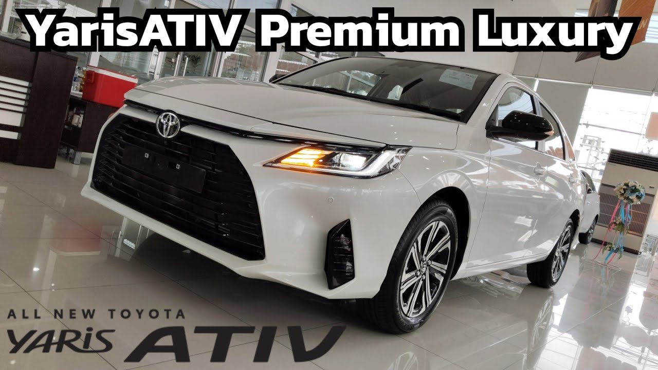 พาชม Yaris ATIV รุ่น Premium Luxury รุ่นท็อบสุดราคา 699,000 บาท
