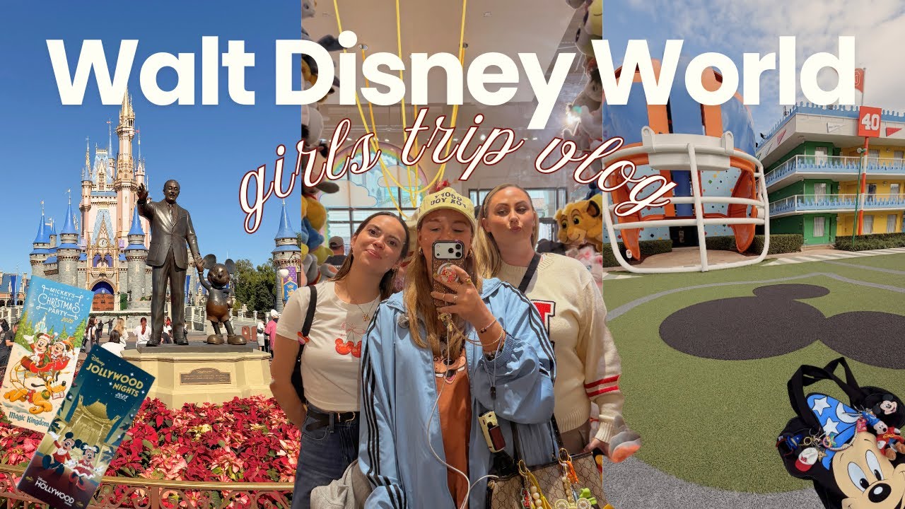 Walt Disney World Vlog: Girls Trip & Holiday Magic
