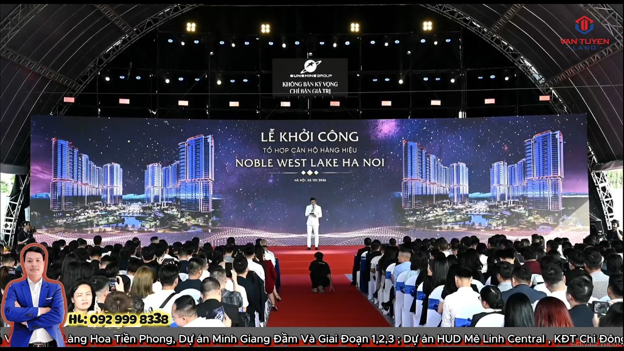 KHỞI CÔNG NOBLE WEST LAKE HA NOI