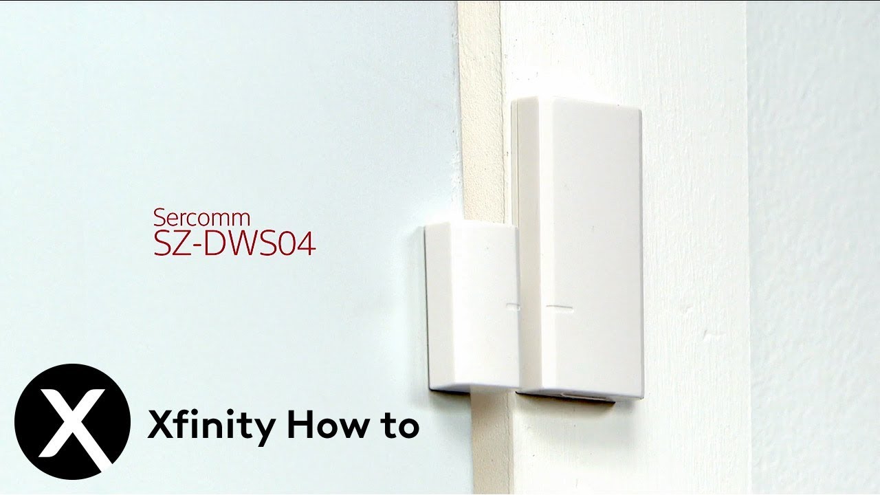 XFINITY Home Battery Replacement: Sercomm SZ-DWS04 Sensor