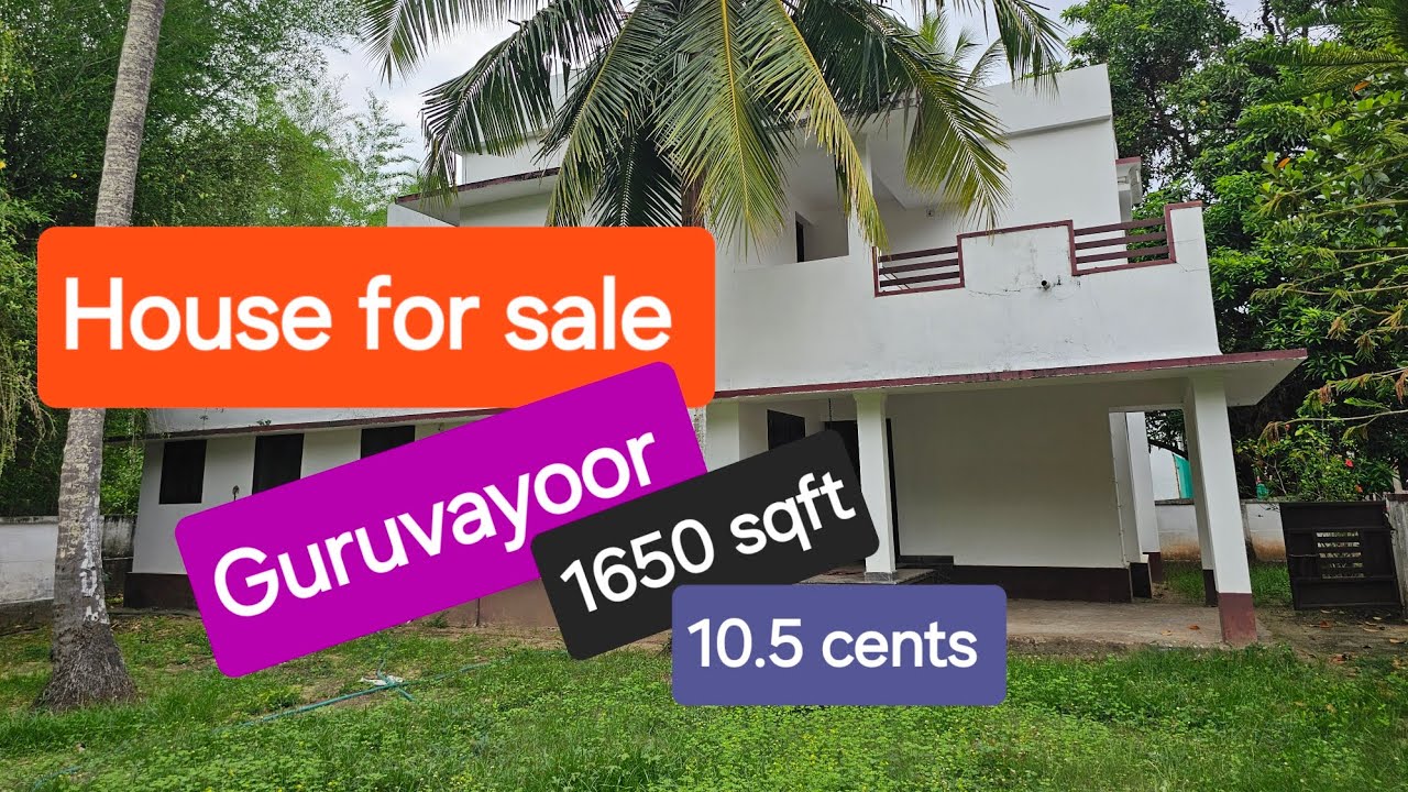 House for sale Guruvayoor 1650 sqft 9388890009