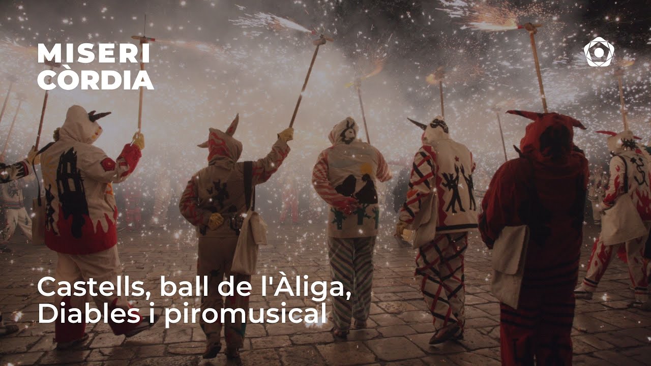 𝗙𝗲𝘀𝘁𝗮 𝗠𝗮𝗷𝗼𝗿 de Misericòrdia 𝟮𝟬𝟮𝟰 | Castells, ball de l'Àliga, Diables i piromusical
