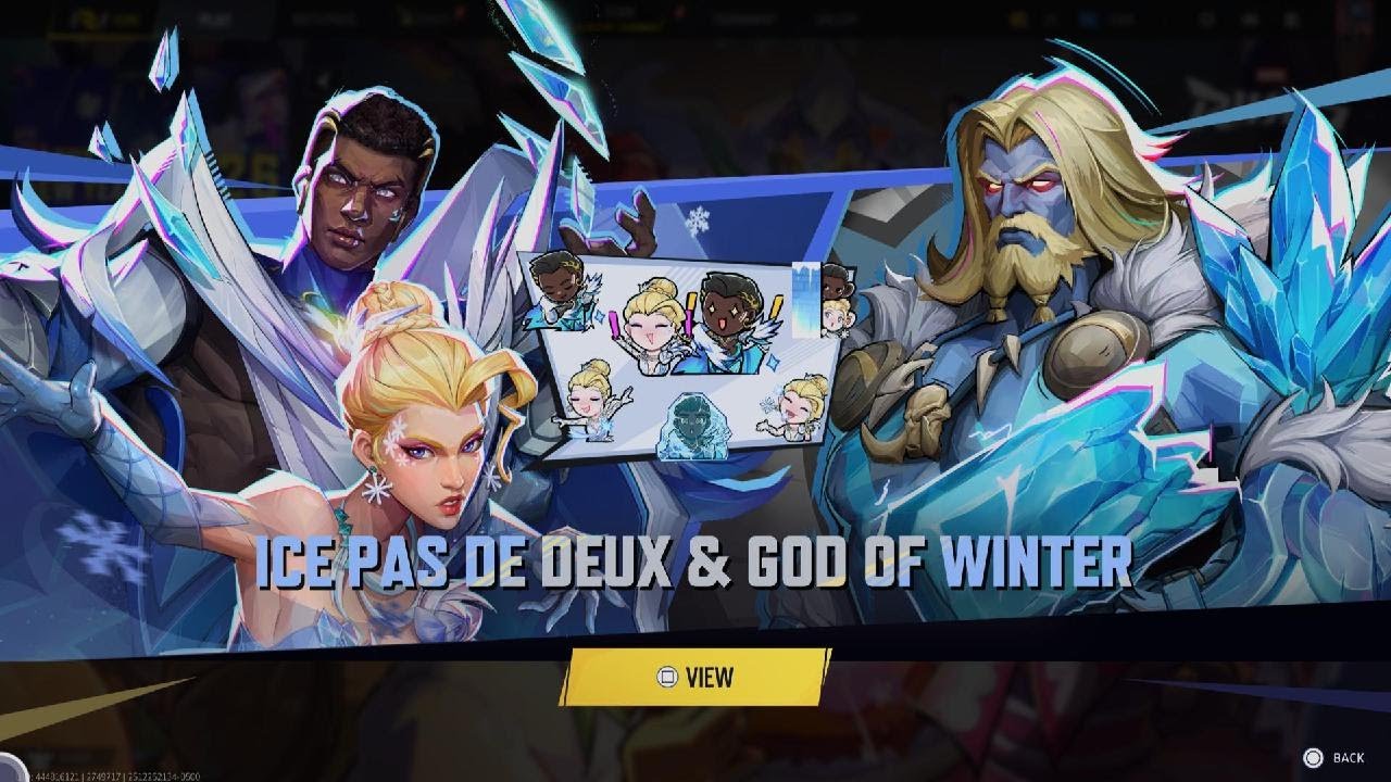 Marvel Rivals: Cloak & Dagger 🎎 Ice Pas De Deux & Thor ⚒️ God Of Winter 🥶 {Bundle}