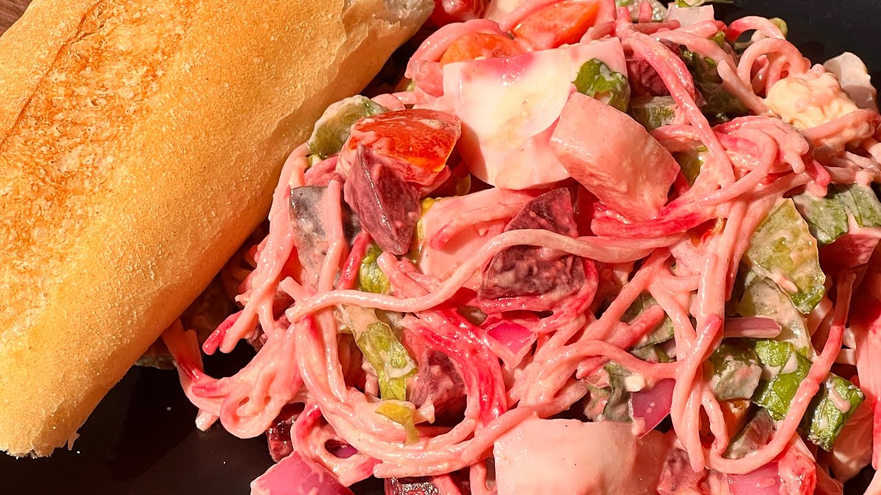 Salade de spaghettis