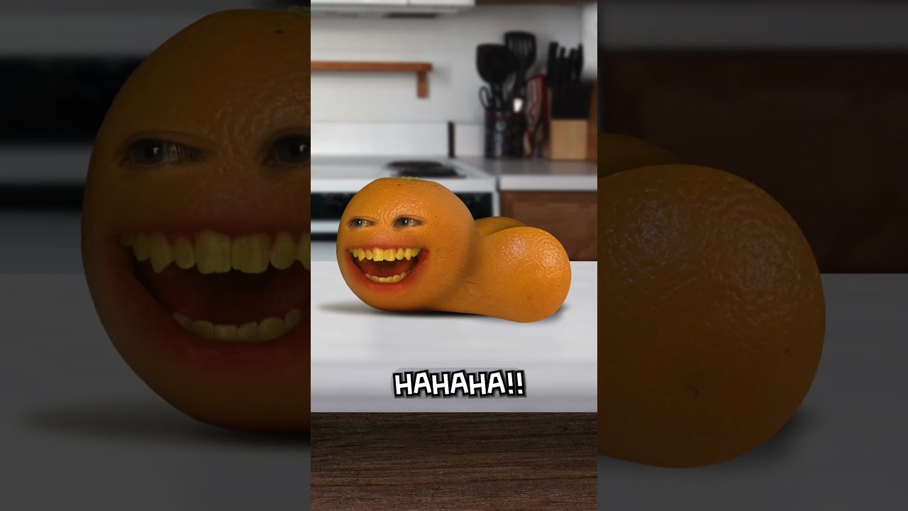 Orange's BUTT GROWS when he laughs!