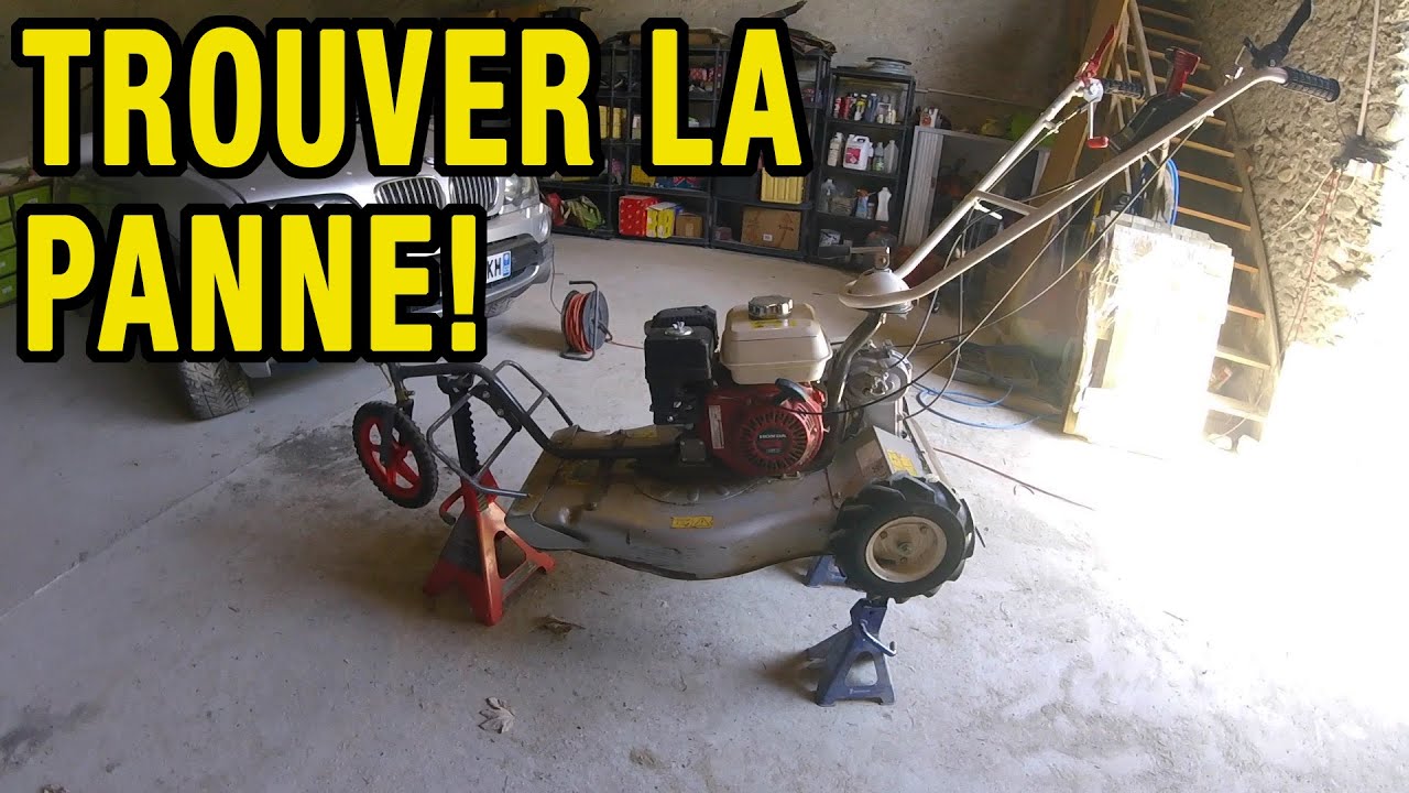 Ma tondeuse ne démarre plus!!!