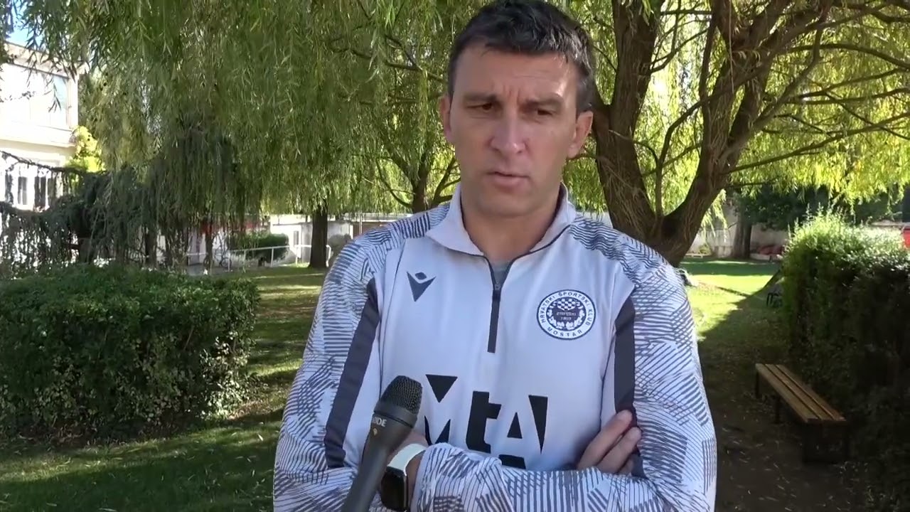 Sergej Jakirović | Osvrt na susret protiv Leotara i najava susreta FK Zvijezda 09 - HŠK Zrinjski
