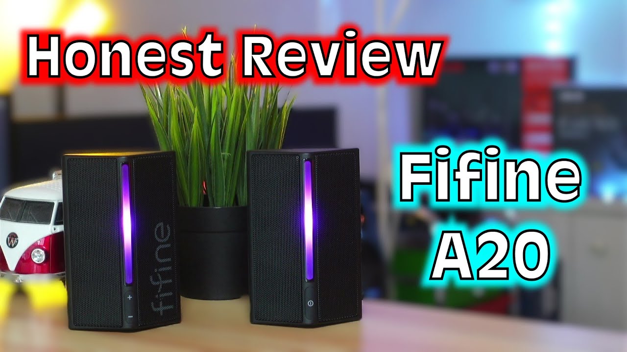 Fifine A20 Ampligame RGB Speakers: Honest Review with Sound Test