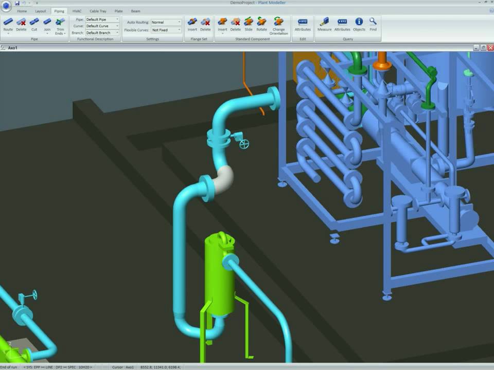Cadmatic 3D modeling