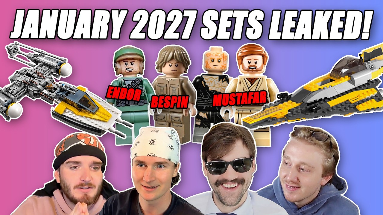 УТЕЧКА НАБОРОВ LEGO STAR WARS 2027!!! Lego Star Wars ВОЗВРАЩАЕТСЯ?