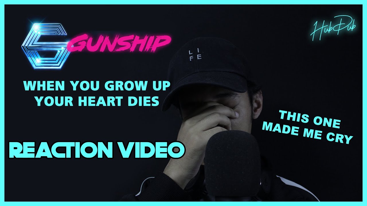 Gunship - When You Grow Up Your Heart Dies HubDub Reaction Video | Synthwave | 80s | 90s | Shillong