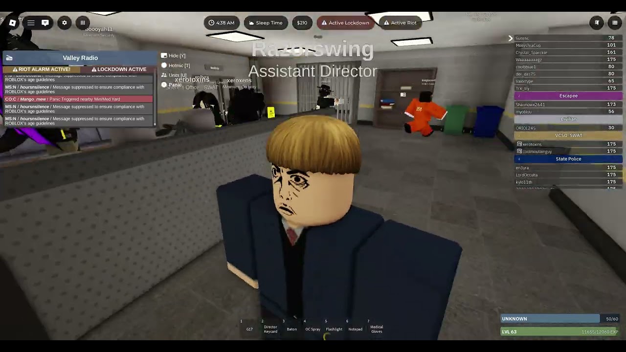 tour of valley prison