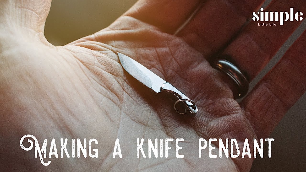 The smallest knife I've ever made (knives as jewellery?)