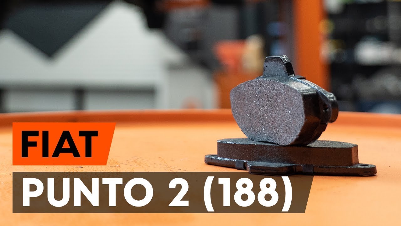 Cómo cambiar los pastillas de freno delantero en FIAT PUNTO 2 (188) [VÍDEO TUTORIAL DE AUTODOC]