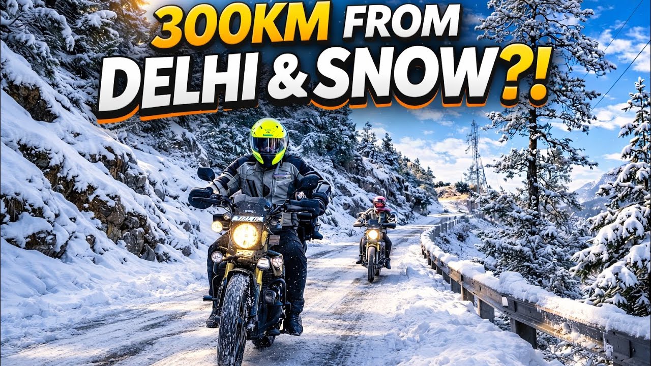 I Didn’t Expect This in Lokhandi! 😳 | Chakrata Ride | Triumph Scrambler 400X