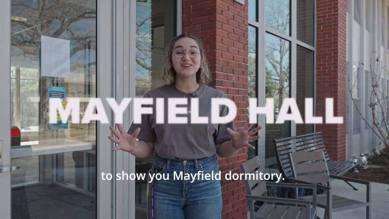 Student-led tour of Mayfield Dorm 🌷