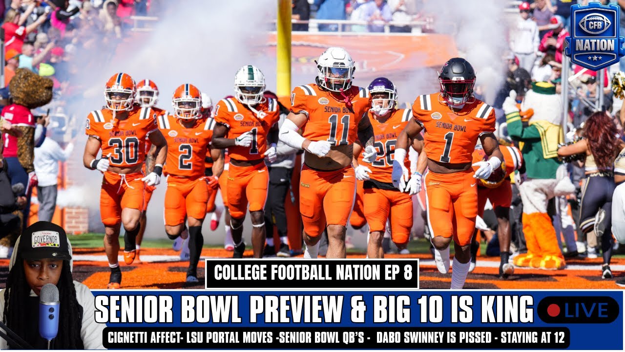 THE BIG 10 REIGN? Indiana’s Storybook Ending & Senior Bowl Scouting Preview!