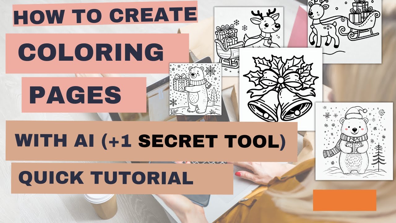 How to Design AMAZING Coloring Pages with Artificial Intelligence | 5 Best Tools