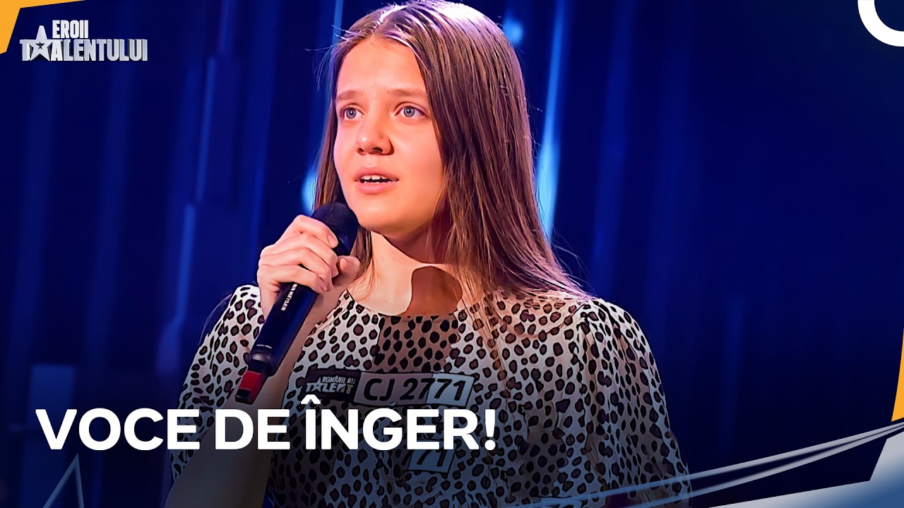 A Învățat Singură Să Cânte Și A Șocat Juriul! | Romanii au Talent