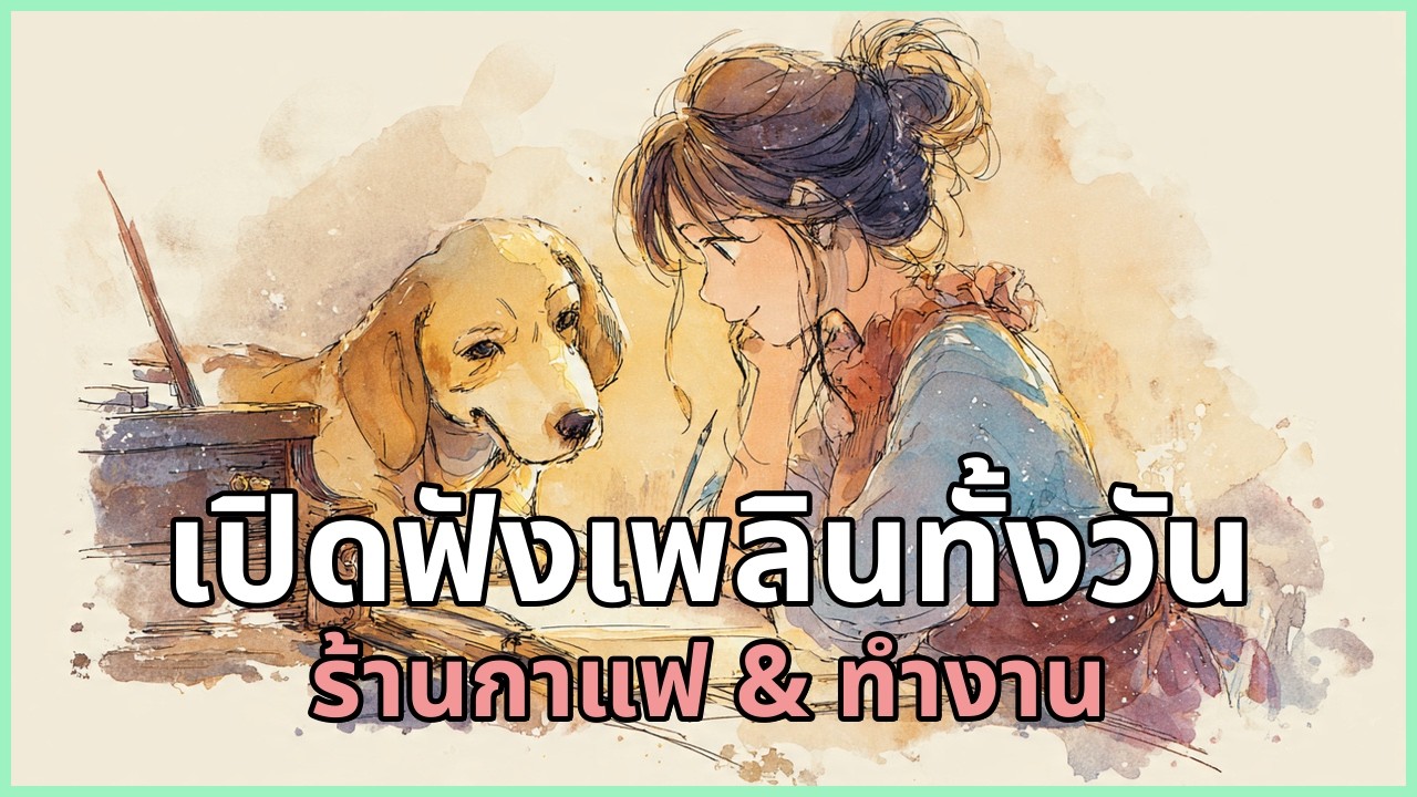เปิดฟังเพลินทั้งวัน รวมเพลงสบาย ๆ สำหรับร้านกาแฟ & ทำงาน | EP.74 #รวมเพลง