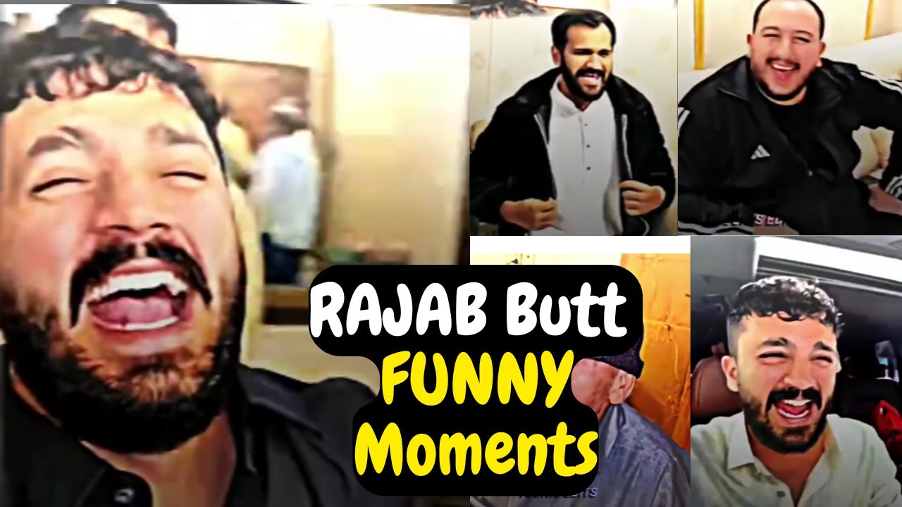 Rajab Butt Funniest Moments 😂 | Try Not To Laugh