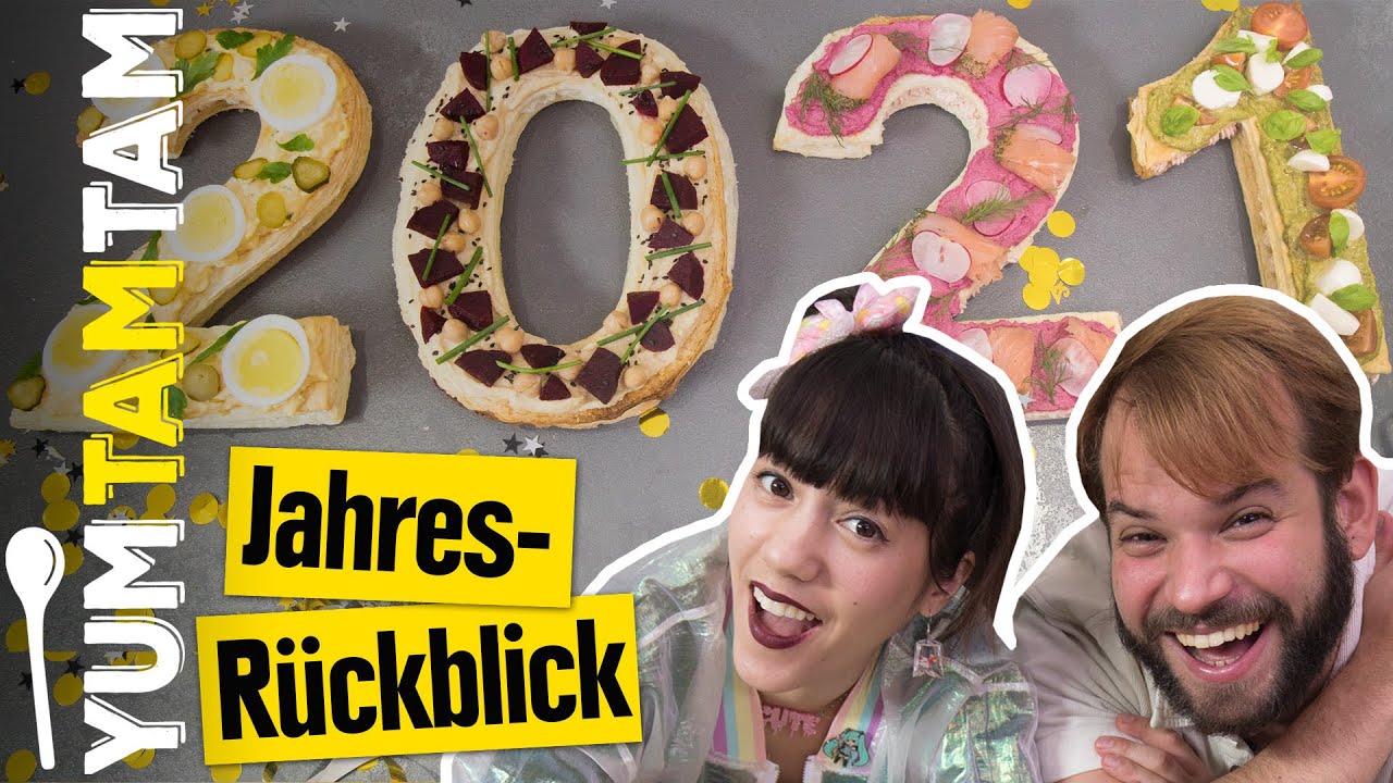 Herzhafte Letter Cakes // Silvester Fingerfood // #yumtamtam