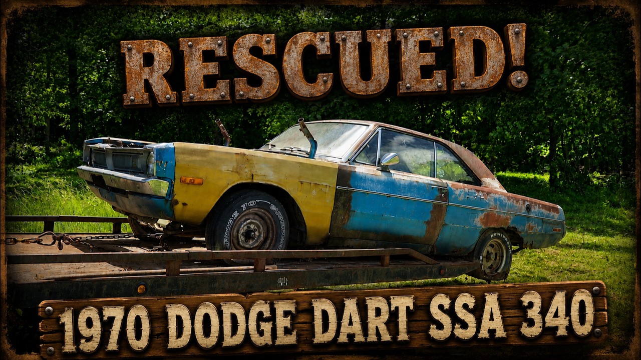 We Rescued a 1970 Dodge Dart SSA 340!  Yes we actually saved one!