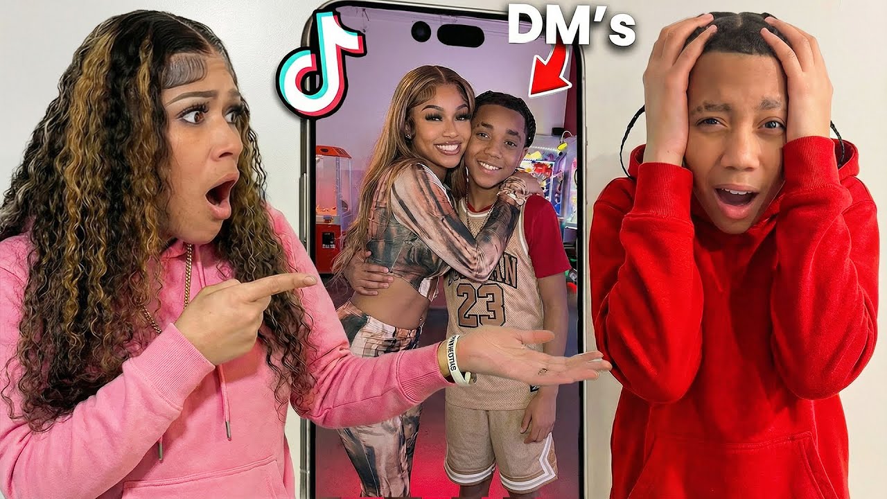 Strict Mom Reacts To 12yr old Sons TikTok’s For Not Listening *Exposed*