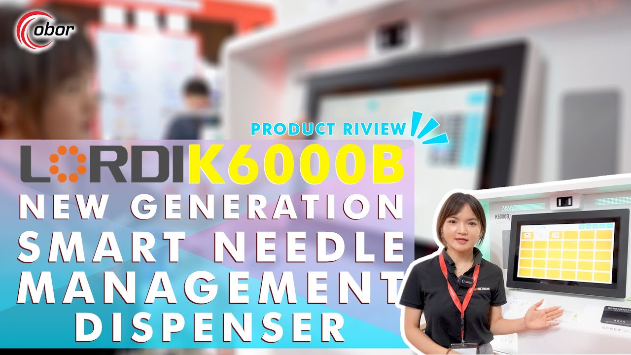 LORDI K6000B NEW GENERATION SMART NEEDLE MANAGEMENT DISPENSER