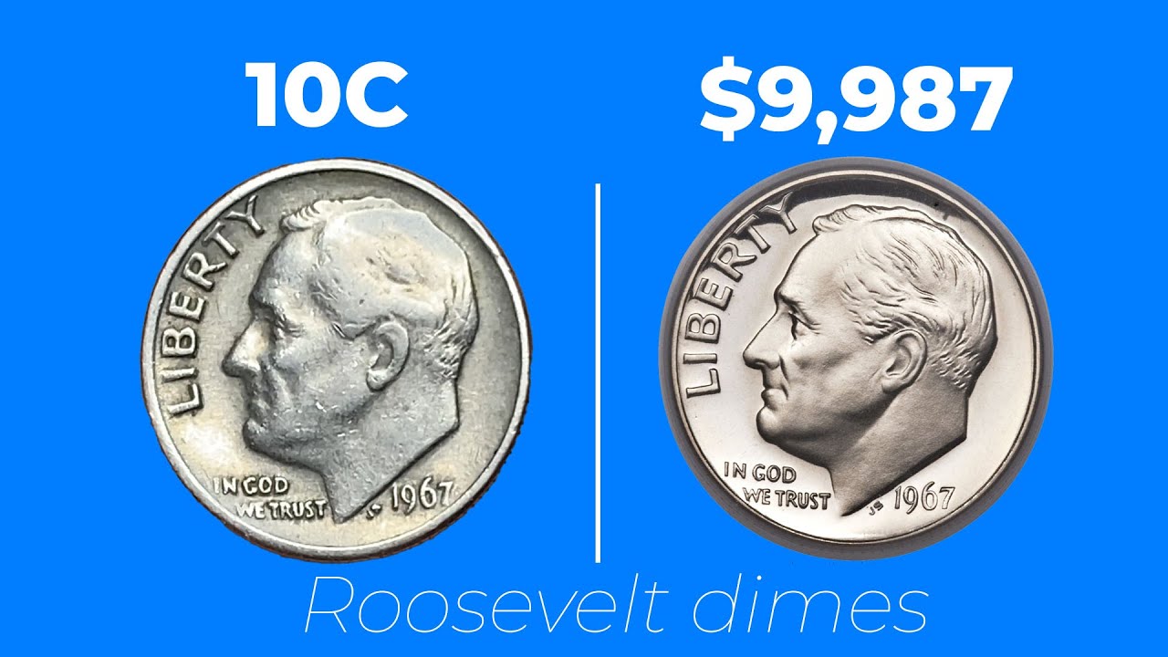 The $9,987 Dime! Rare 1967 Special Mint Set Deep Cameo Guide