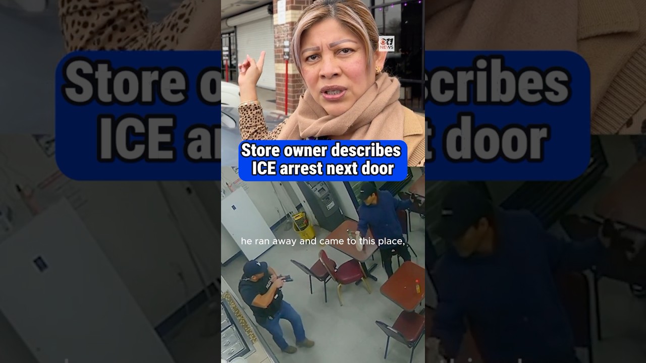 ICE arrest in Dallas caught on camera