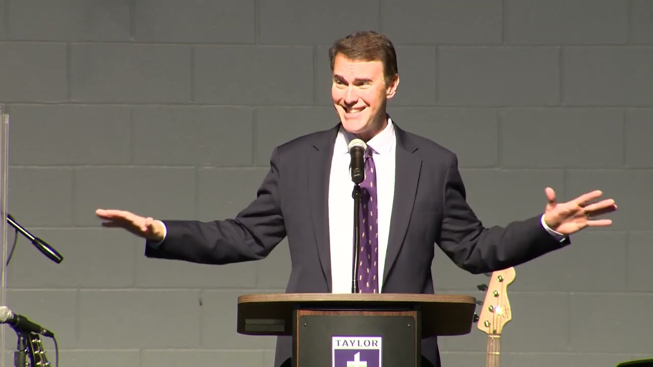 Taylor University Chapel - Dr. Michael Lindsay - August 30, 2023