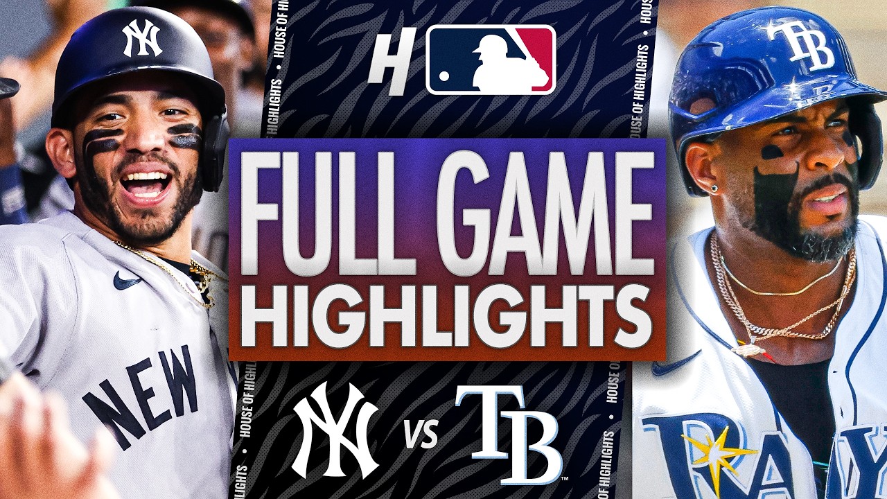 New York Yankees против Tampa Bay Rays &mdash; ЛУЧШИЕ МОМЕНТЫ МАТЧА 🔥 6 июля 2026 г., сезон MLB