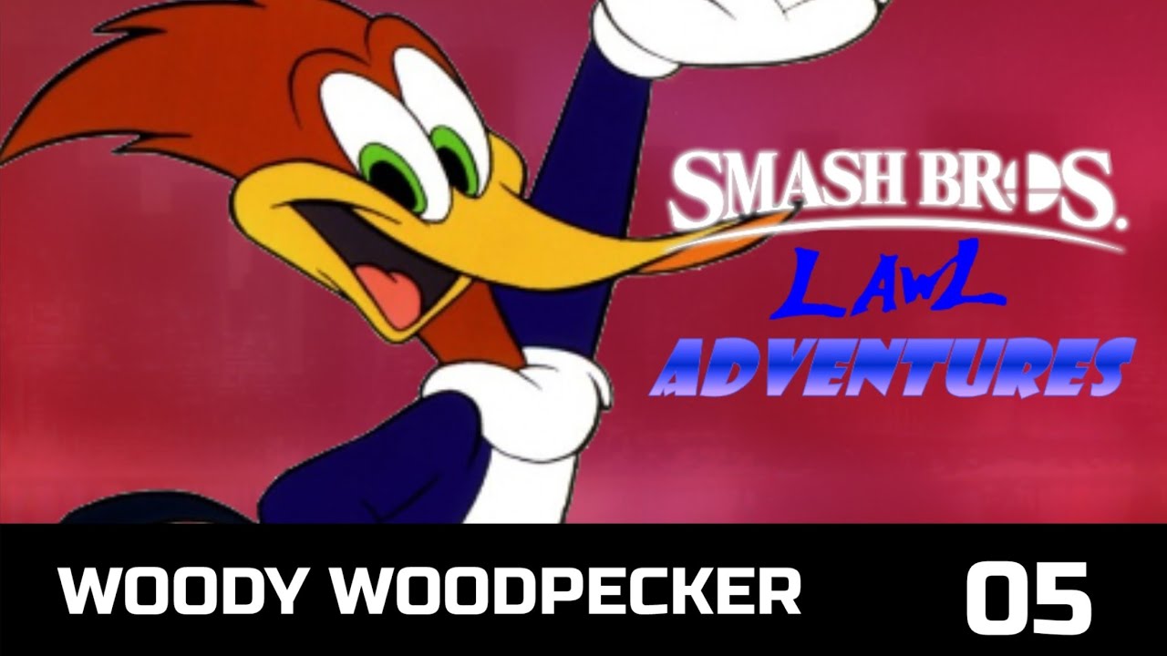 Smash Bros Lawl Adventures Character Moveset - Woody Woodpecker