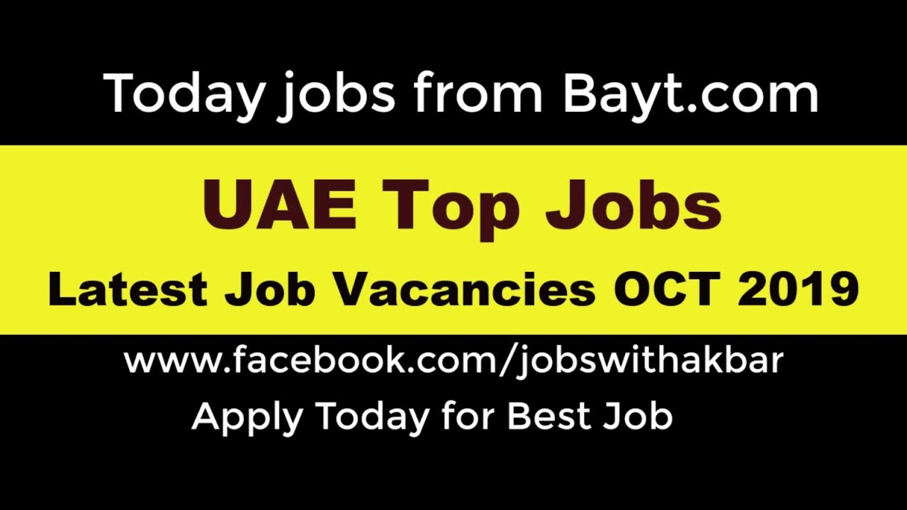 Bayt today latest jobs in gulf uae multipal cities