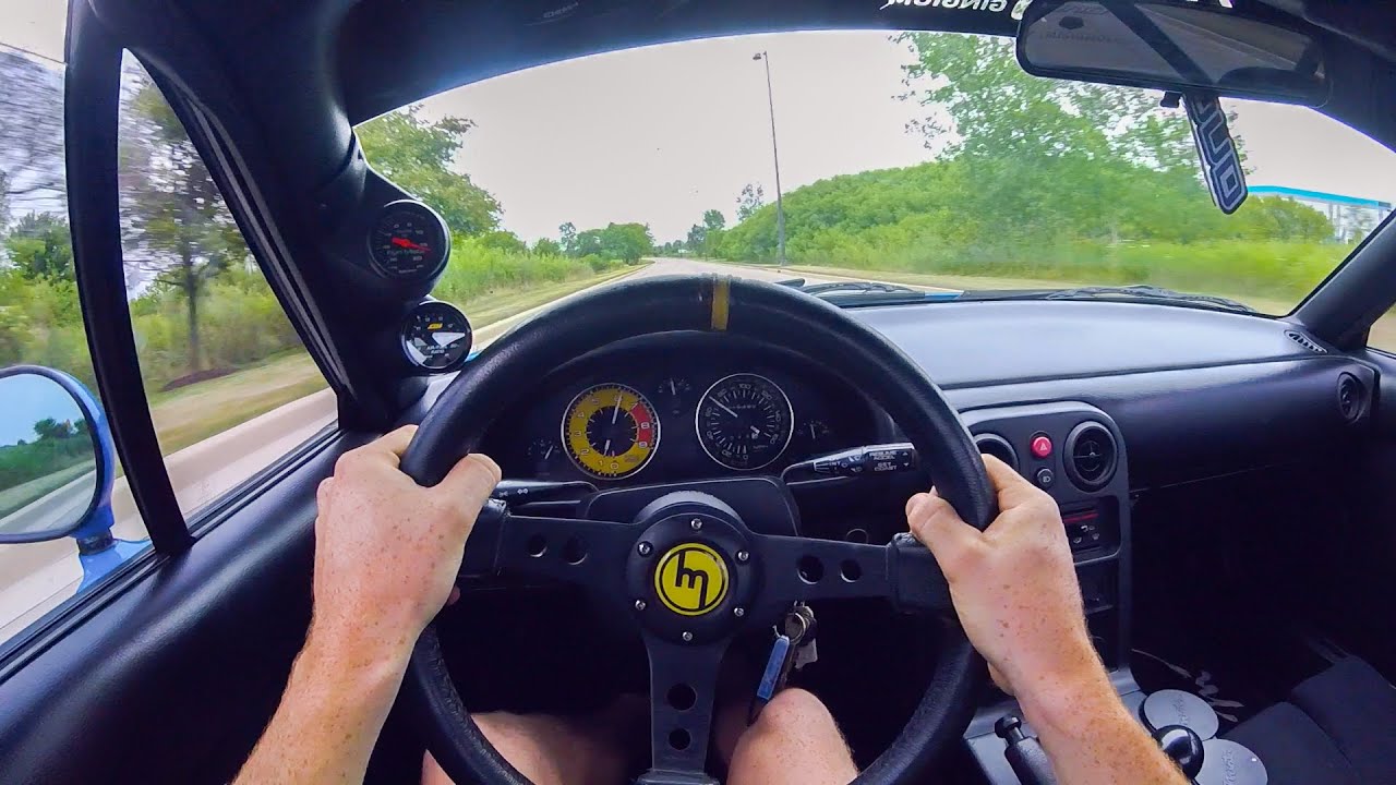 Ripping My 288WHP 1.6L Miata on the STREETS!