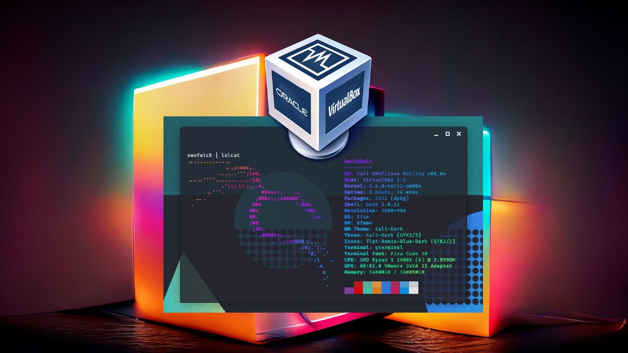 Install Kali Linux on top of Windows using Virtual Box (Virtual Machine)