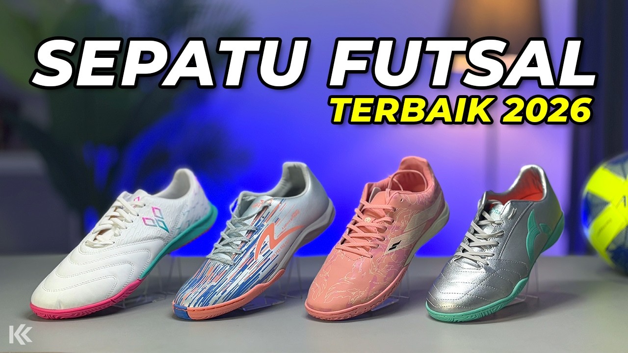5 Rekomendasi SEPATU FUTSAL Murah Berkualitas TERBAIK 2026