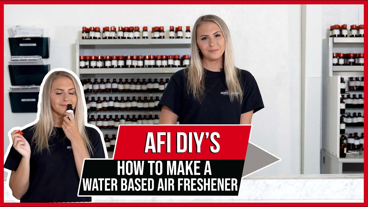 How to make Water-Based Air Fresheners | AFI's DIYs