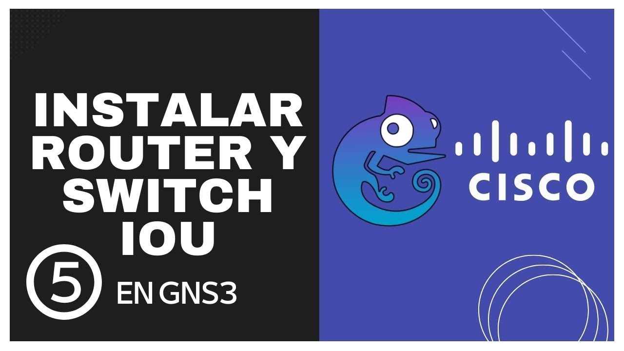 ✅ Como Instalar equipos Cisco IOU para GNS3_VM 🧑‍💻